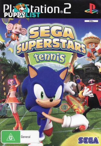 Sega Superstars Tennis [Pre-Owned] (PS2) - Retro PS2 Software GTIN/EAN/UPC: 5060138435896