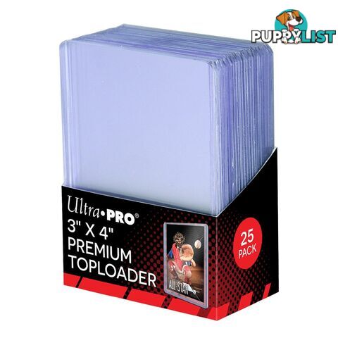 Ultra Pro 3" x 4"  35PT Premium Toploaders 25 Pack - Ultra Pro - Tabletop Trading Cards Accessory GTIN/EAN/UPC: 074427811457