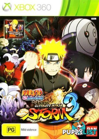 Naruto Shippuden: Ultimate Ninja Storm 3 [Pre-Owned] (Xbox 360) - Bandai Namco Entertainment - P/O Xbox 360 Software GTIN/EAN/UPC: 3391891967396