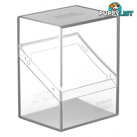 Ultimate Guard Boulder 80+ Deck Case (Clear) - Ultimate Guard - Tabletop Trading Cards Accessory GTIN/EAN/UPC: 4056133011464