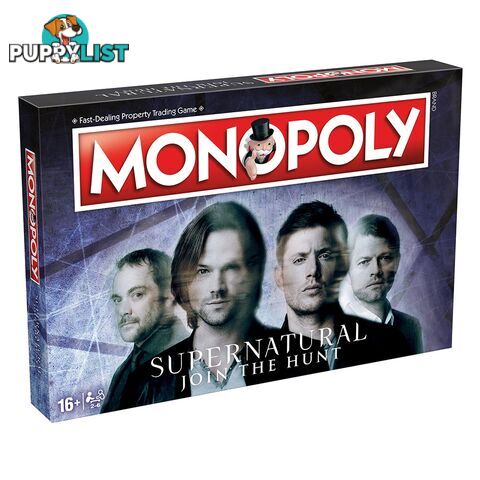 Monopoly Supernatural Edition Board Game - Winning Moves - Tabletop Board Game GTIN/EAN/UPC: 5053410004729