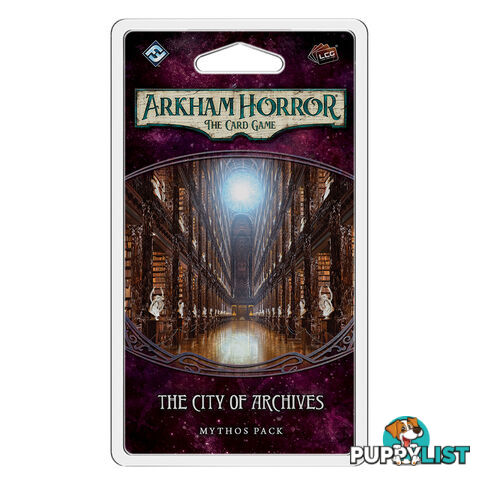 Arkham Horror: The Card Game The City of Archives Mythos Pack - Fantasy Flight Games - Tabletop Card Game GTIN/EAN/UPC: 841333105396