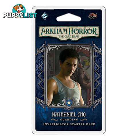 Arkham Horror: The Card Game Nathaniel Cho Investigator Starter Deck - Fantasy Flight Games - Tabletop Card Game GTIN/EAN/UPC: 841333111441