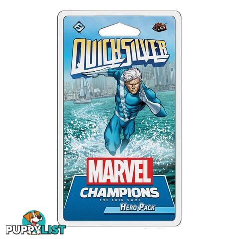 Marvel Champions: The Card Game Quicksilver Hero Pack - Fantasy Flight Games - Tabletop Card Game GTIN/EAN/UPC: 841333111694