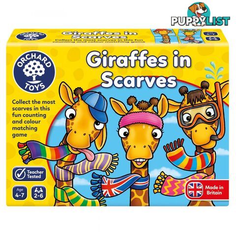 Orchard Toys Giraffes in Scarves Game - Orchard Toys - Tabletop Domino & Tile Game GTIN/EAN/UPC: 5011863103789