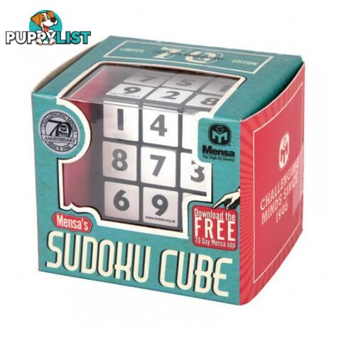 Mensa's Sudoku Cube - WOW! Stuff - Tabletop Puzzle Game GTIN/EAN/UPC: 1000036130008