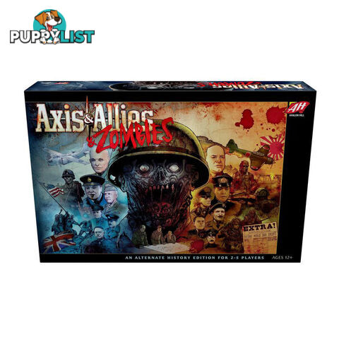 Axis & Allies & Zombies Board Game - Avalon Hill Games - Tabletop Board Game GTIN/EAN/UPC: 630509700622