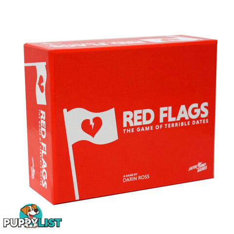 Red Flags: The Game Of Terrible Dates Core Deck Card Game - Skybound Games - Tabletop Card Game GTIN/EAN/UPC: 634247295655