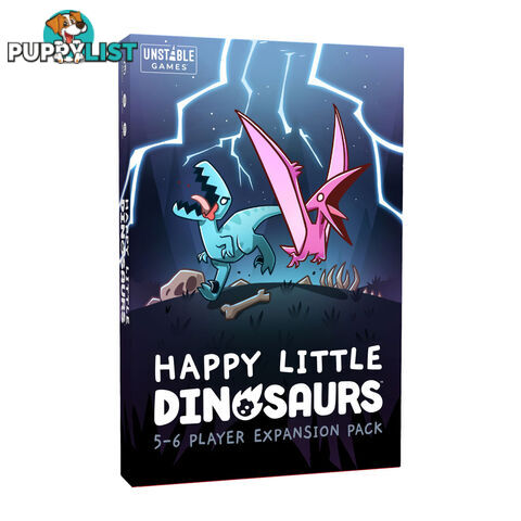 Happy Little Dinosaurs 5-6 Player Expansion Card Game - Unstable Games - Tabletop Card Game GTIN/EAN/UPC: 810031364039