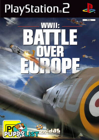 WWII Battle Over Europe [Pre-Owned] (PS2) - Midas Interactive Entertainment - Retro PS2 Software GTIN/EAN/UPC: 5036675006516