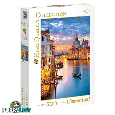 Clementoni Lighting Venice 500 Piece Jigsaw Puzzle - Clementoni - Tabletop Jigsaw Puzzle GTIN/EAN/UPC: 8005125350568