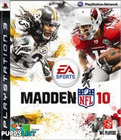 Madden NFL 10 [Pre-Owned] (PS3) - EA Sports - Retro P/O PS3 Software GTIN/EAN/UPC: 5030941074834