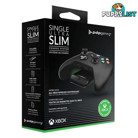 PDP Gaming Single Ultra Slim Charge Station - PDP - Xbox One Accessory GTIN/EAN/UPC: 708056067571