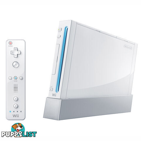 Nintendo Wii White Console (With Gamecube Ports) [Pre-Owned] - Nintendo X045496880057W - P/O Wii Console