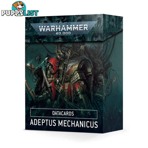 Warhammer: 40,000 Datacards Adeptus Mechanicus - Games Workshop - Tabletop Miniatures GTIN/EAN/UPC: 5011921134731