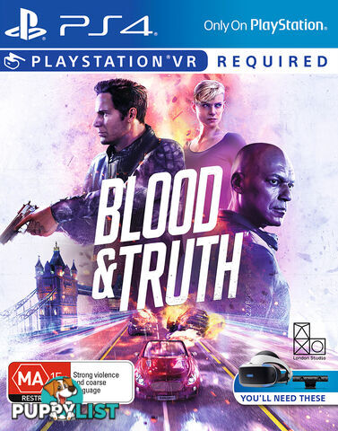 Blood & Truth (PS4, PlayStation VR) - Sony Interactive Entertainment - PS4 Software GTIN/EAN/UPC: 711719998297