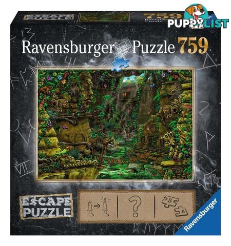 Ravensburger Escape Puzzle 2 The Temple Grounds 759 Piece Jigsaw Puzzle - Ravensburger - Tabletop Jigsaw Puzzle GTIN/EAN/UPC: 4005556199570