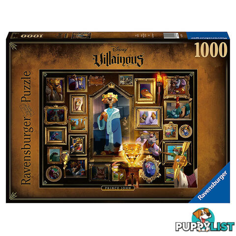 Ravensburger Villianous Prince John 1000 Piece Jigsaw Puzzle - Ravensburger - Tabletop Jigsaw Puzzle GTIN/EAN/UPC: 4005556150243