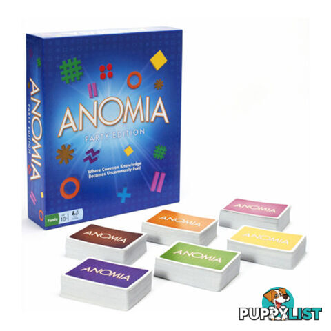 Anomia Party Edition Board Game - Anomia Press BGANPARTY - Tabletop Board Game GTIN/EAN/UPC: 798304207729