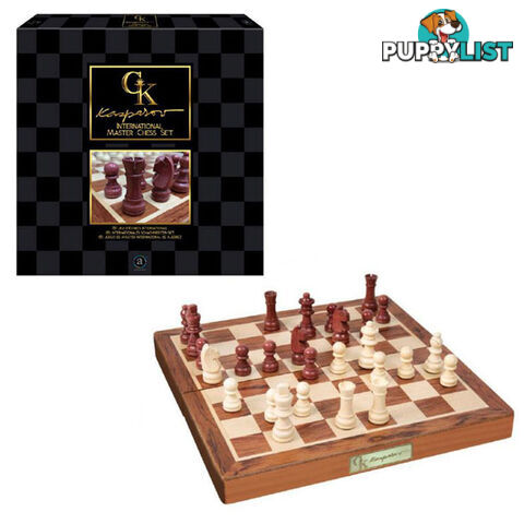 Kasparov International Master Class Chess Set - Ambassador Games - Tabletop Board Game GTIN/EAN/UPC: 4897012752180