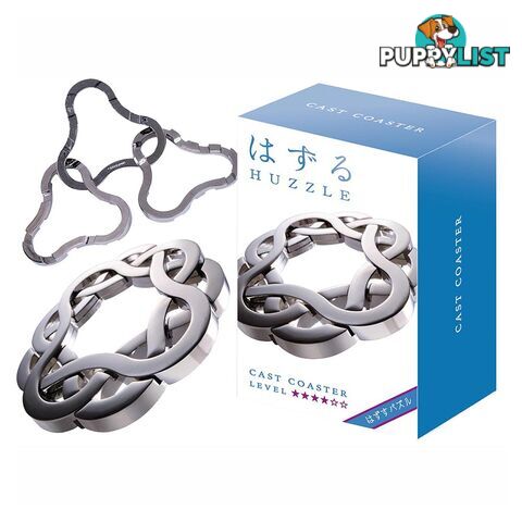 Hanayama Level 4 Coaster Cast Puzzle - Hanayama Co.,LTD. - Tabletop Puzzle Game GTIN/EAN/UPC: 779090900278