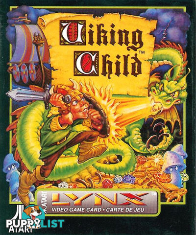 Viking Child (Atari Lynx) - Atari - Retro Lynx Software GTIN/EAN/UPC: 077000020666