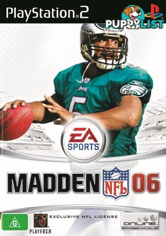 Madden NFL 06 [Pre-Owned] (PS2) - Retro PS2 Software GTIN/EAN/UPC: 5030941045209