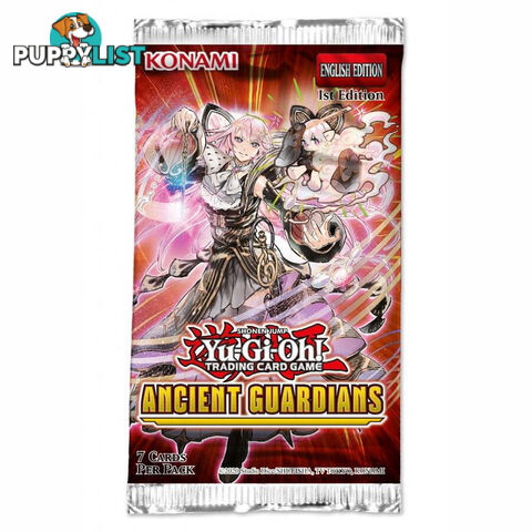 YU-GI-OH! TCG Ancient Guardians Booster Pack - Konami - Tabletop Trading Cards GTIN/EAN/UPC: 4012927848043