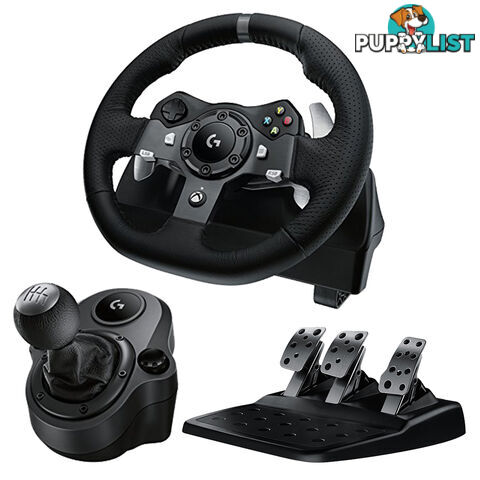 Logitech G920 Driving Force Racing Wheel for Xbox / PC + Logitech Driving Force Shifter - Logitech - Racing Simulation GTIN/EAN/UPC: 097855114716