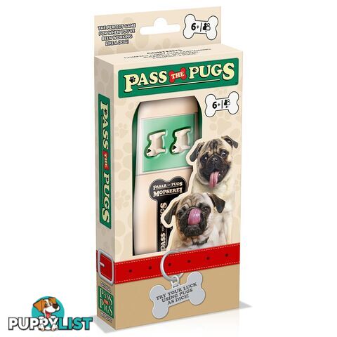 Pass the Pugs Board Game - Winning Moves - Tabletop Board Game GTIN/EAN/UPC: 5036905041928