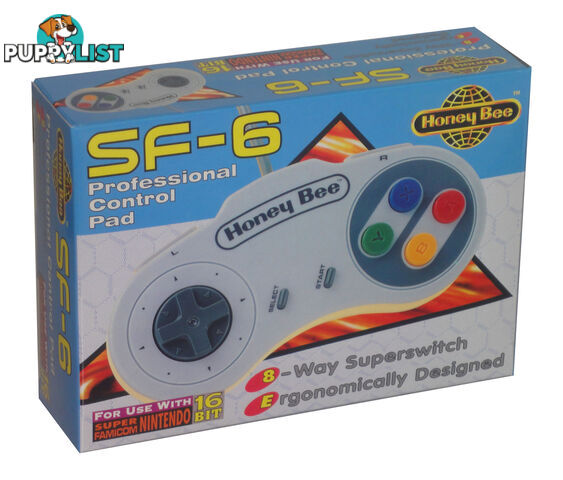 Super Nintendo (SNES) Honey Bee Controller - Honey Bee - Retro SNES GTIN/EAN/UPC: 4891630100064