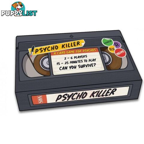 Psycho Killer A Card Game For Psychos - Escape Tabletop Games - Tabletop Card Game GTIN/EAN/UPC: 746935947255