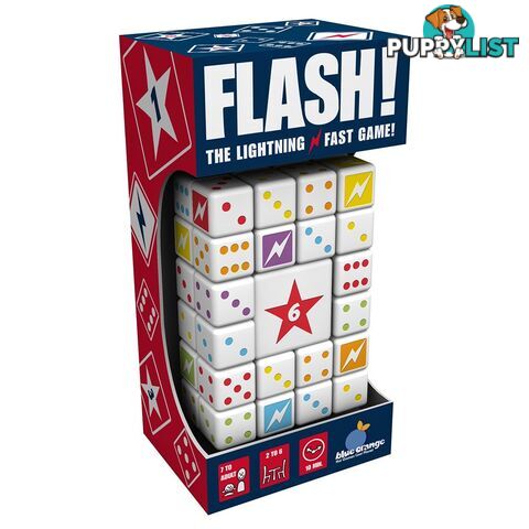 Flash! The Lightning Fast Dice Game - Blue Orange Games - Tabletop Board Game GTIN/EAN/UPC: 803979006000