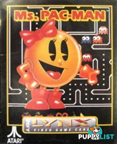 Ms Pac-Man (Atari Lynx) - Atari - Retro Lynx Software GTIN/EAN/UPC: 077000020451