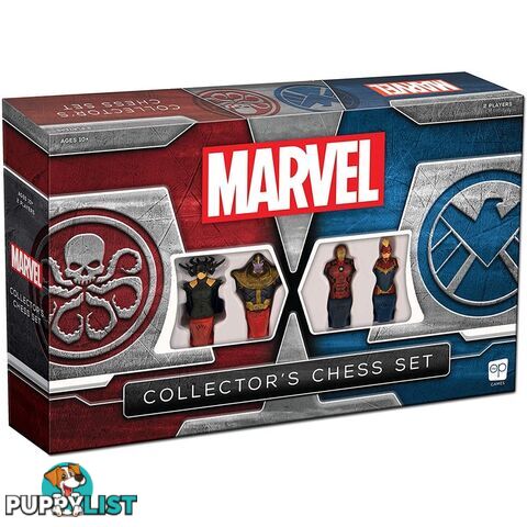 Marvel Collector's Chess Set - The Op Games | usaopoly - Tabletop Board Game GTIN/EAN/UPC: 700304152152