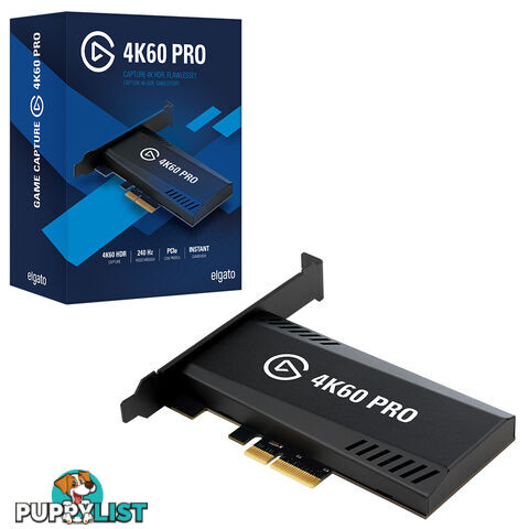 Elgato Game Capture 4K60 Pro MK.2 Capture Card - Elgato Gaming - Streaming GTIN/EAN/UPC: 840006610946