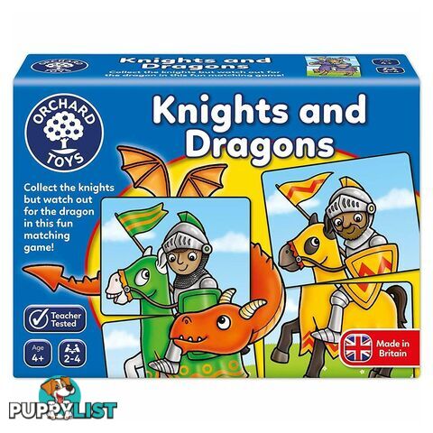 Orchard Toys Knights & Dragons Board Game - Orchard Toys - Tabletop Board Game GTIN/EAN/UPC: 5011863000217