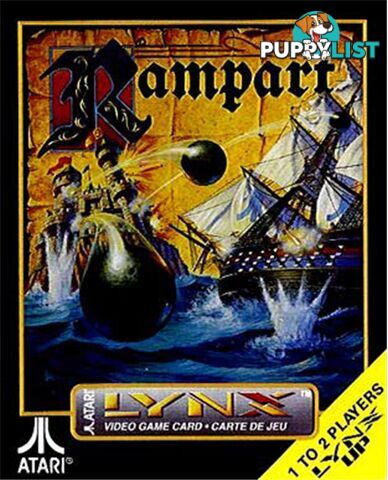 Rampart (Atari Lynx) - Atari - Retro Lynx Software GTIN/EAN/UPC: 077000021397