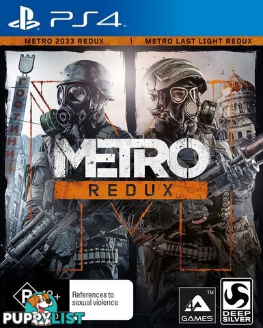 Metro Redux (Metro 2033 Redux + Metro: Last Light Redux) [Pre-Owned] (PS4) - Deep Silver - P/O PS4 Software GTIN/EAN/UPC: 4020628886141