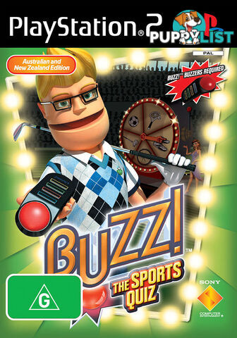 Buzz!: The Sports Quiz (Game Only) [Pre-Owned] (PS2) - Retro PS2 Software GTIN/EAN/UPC: 711719695172