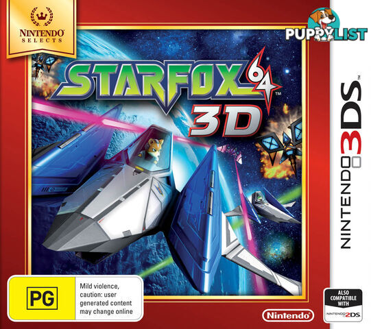 Star Fox 64 3D [Pre-Owned] (3DS) - Nintendo - P/O 2DS/3DS Software GTIN/EAN/UPC: 018113993096