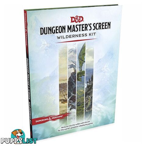 Dungeons & Dragons Dungeon Master Screen Wilderness Kit - Wizards of the Coast - Tabletop Role Playing Game GTIN/EAN/UPC: 9780786967209