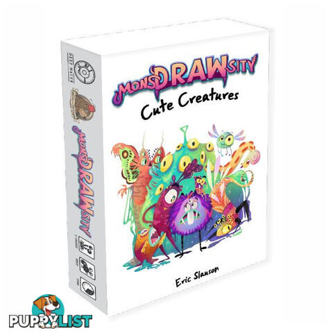 MonsDRAWsity Cute Creatures Expansion Board Game - Deep Water Games - Tabletop Board Game GTIN/EAN/UPC: 682604701486