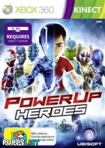 PowerUp Heroes [Pre-Owned] (Xbox 360) - Ubisoft - P/O Xbox 360 Software GTIN/EAN/UPC: 3307219932373