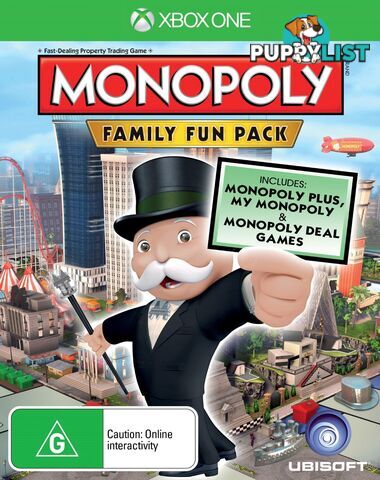 Monopoly: Family Fun Pack (Xbox One) - Ubisoft - Xbox One Software GTIN/EAN/UPC: 3307215802274