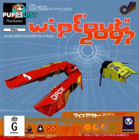 Wipeout 2097 [Pre-Owned] (PS1) - Retro PS1 Software