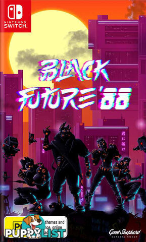 Black Future 88 (Switch) - Good Shepherd Entertainment - Switch Software GTIN/EAN/UPC: 5060146468350