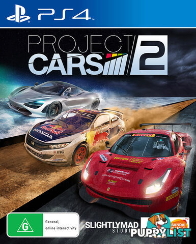 Project CARS 2 [Pre-Owned] (PS4) - Bandai Namco Entertainment - P/O PS4 Software GTIN/EAN/UPC: 3391891993500