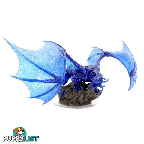 Dungeons & Dragons Icons of the Realms Sapphire Dragon Premium Figure - WizKids - Tabletop Role Playing Game GTIN/EAN/UPC: 634482960196