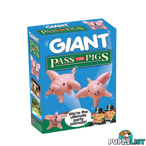 Pass The Pigs: Giant Party Edition - Winning Moves - Tabletop Board Game GTIN/EAN/UPC: 5036905019194